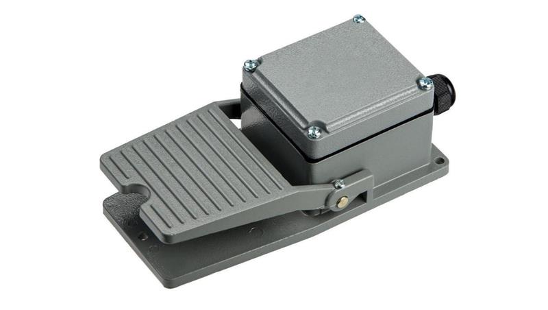 WYŁĄCZNIK PRZYCISK NOŻNY PEDAŁ METAL 15A P1BO P1-BO-18444