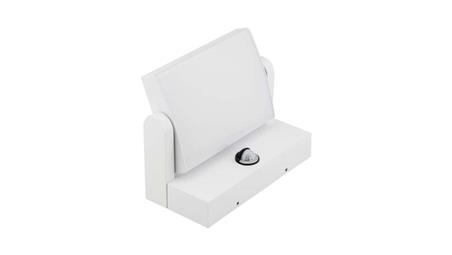 Oprawa elewacyjna LED 17W 2520lm 3000K czujnik regulowana Biały kwadrat 2938-54544