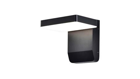 Oprawa elewacyjna LED 17W 2520lm 3000K regulowana Czarny kwadrat 2944-54373