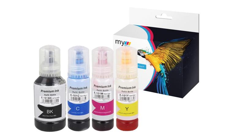 MyOffice komplet zamienników tuszów Epson T101 CMYK-80939