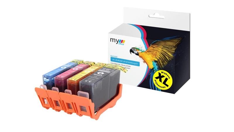 MyOffice komplet zamienników tuszów HP 364XL CMYK-80940