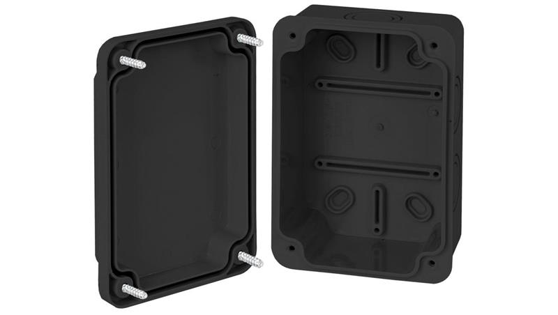 PUSZKA HERMETYCZNA NATYNKOWA CZARNA ABS 120X80X55 CZPI.120X80X55-29853 PUSZKA HERMETYCZNA NATYNKOWA CZARNA ABS 120X80X55 CZPI.120X80X55-29853