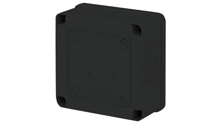 PUSZKA HERMETYCZNA NATYNKOWA CZARNA ABS 100X100X50 CZPI.100X100X50-74850