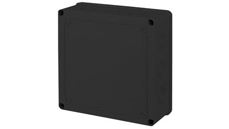 CZARNA PUSZKA INSTALACYJNA HERMETYCZNA ELEKTRYCZNA CZPI.200X200X80-74873