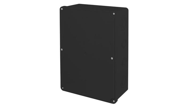 CZARNA PUSZKA INSTALACYJNA HERMETYCZNA ELEKTRYCZNA CZPI.280X210X74-74852