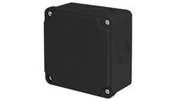 CZARNA PUSZKA INSTALACYJNA HERMETYCZNA ELEKTRYCZNA CZPI.380X280X90-74970