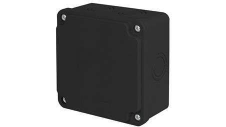 CZARNA PUSZKA INSTALACYJNA HERMETYCZNA ELEKTRYCZNA CZPI.380X280X90-74970