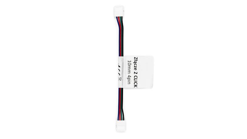 LED line złączka do taśm LED CLICK CONNECTOR podwójna 10 mm 4 PIN z przewodem-58559 LED line złączka do taśm LED CLICK CONNECTOR podwójna 10 mm 4 PIN z przewodem-58559