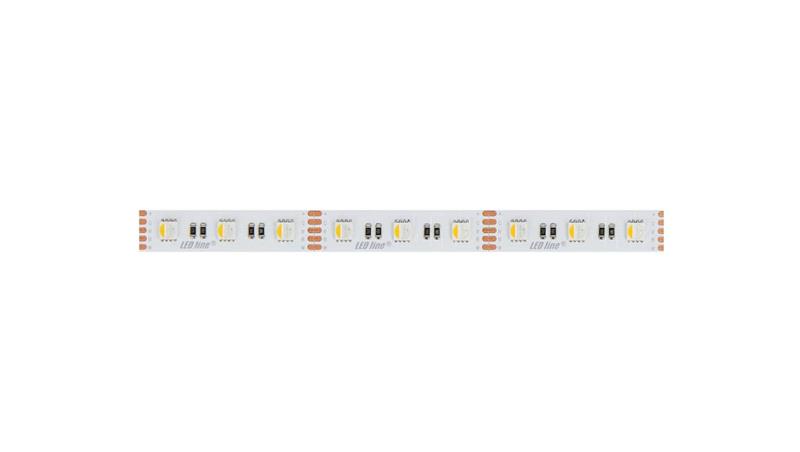 LED line Taśma 300 SMD 12V 4000K ciepła RGBW kolorowa 19,2W 5 lat gwar. 5m-59202