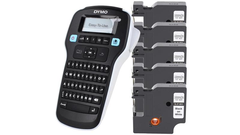 Drukarka DYMO Label Manager LM160 + 5 x zamiennik taśmy 45013-80781