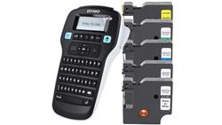 Drukarka DYMO Label Manager LM160 + 5 kolorowych taśm w zestawie-80782