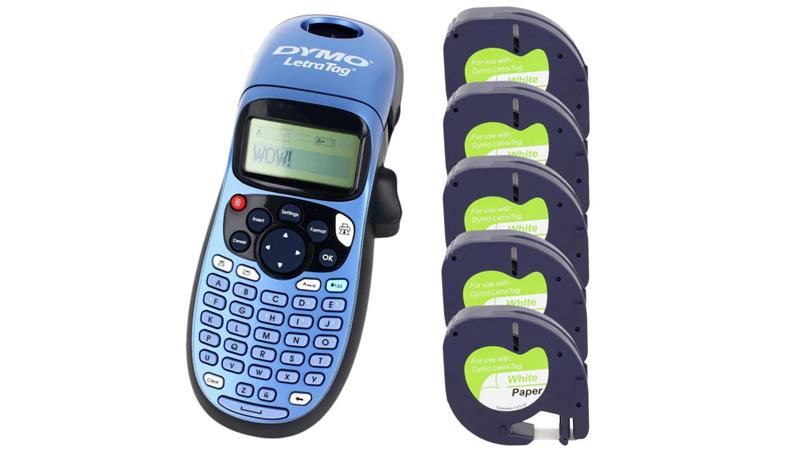 Drukarka etykiet DYMO LetraTag LT-100H + 5 x zamiennik taśm 59421-80790