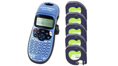 Drukarka etykiet DYMO LetraTag LT-100H + 5 x zamiennik taśm 59421-80790