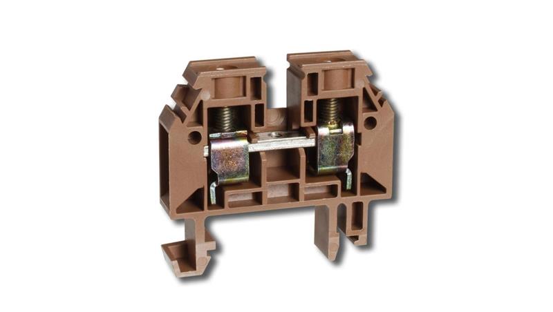 Złączka śrubowa RSA 10 A - Brązowa-65208