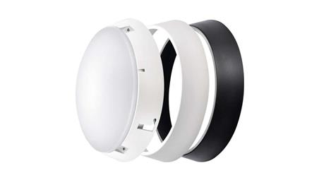 Oprawa LED okrągła ZURI 14W IP54 neutralna biel biała/czarna EMOS ZM3230-53761