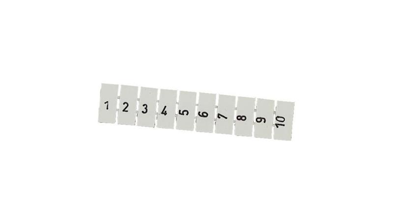 Oznacznik złączek ETB 10,5x4,5 - dzielony bez opisu (10szt. na pasku)-72408