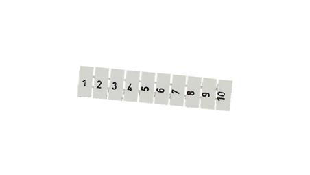 Oznacznik złączek ETB 10,5x4,5 - dzielony bez opisu (10szt. na pasku)-72408