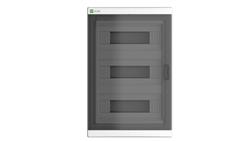 Rozdzielnica modułowa Elegant 3x12 podtynkowa IP40 PE+N drzwi dymne 2455-01-69199