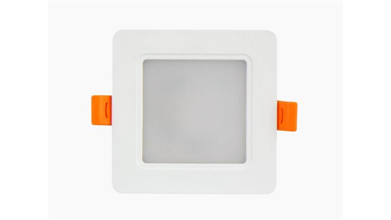 LED line LITE Downlight Plafon MOLLY 5W 450lm 3000K ciepła kwadrat podtynk 3 lata gwar.-56348