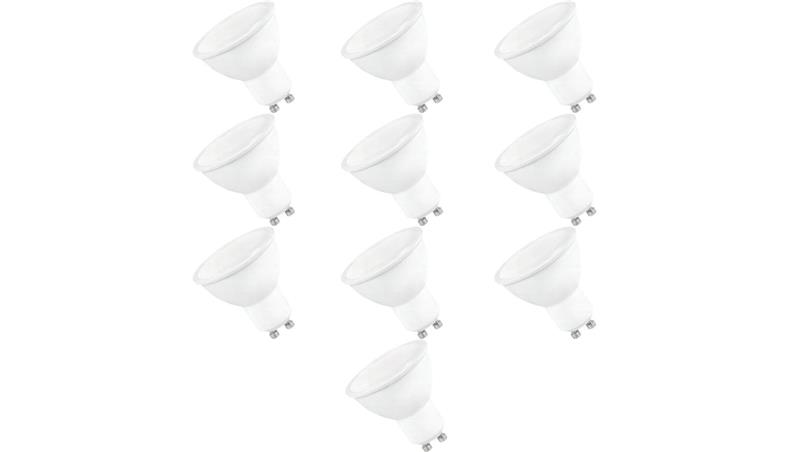 Żarówka LED GU-10 230V 9W SMD 840lm neutralna komplet 10szt-47064