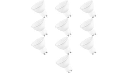Żarówka LED GU-10 230V 9W SMD 840lm neutralna komplet 10szt-47064