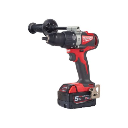 Wiertarko wkrętarka MILWAUKEE M18BLPD2 + 2x5Ah + walizka + ładowarka