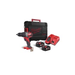 Wiertarko wkrętarka MILWAUKEE M18BLPD2 + 2x5Ah + walizka + ładowarka Wiertarko wkrętarka MILWAUKEE M18BLPD2 + 2x5Ah + walizka + ładowarka