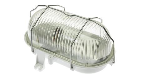 Oprawa kanałowa OWAL 100 E27 z siatką metalową, klosz z poliwęglanu IP44 D.3152P-50491
