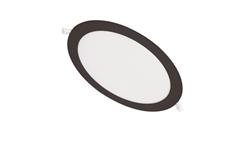 DOWNLIGHT podtynkowy OKRĄG 296x7 24W 4000K 1920lm Czarny-56381