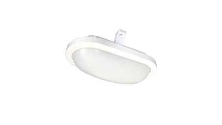 oprawa LED COMPACT XL 5W Duomatic-R, energooszczędna oprawa LED z czujnikiem ruchu i zmierzchu, IK10, IP64, barwa 4000K,-50483
