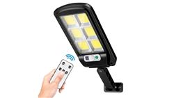 Lampa solarna LED SUNARI FLS-01 6*COB PIR 10W 800lm 6000K 2400mAh Li-Ion + pilot Forever Light RTV100322-54777