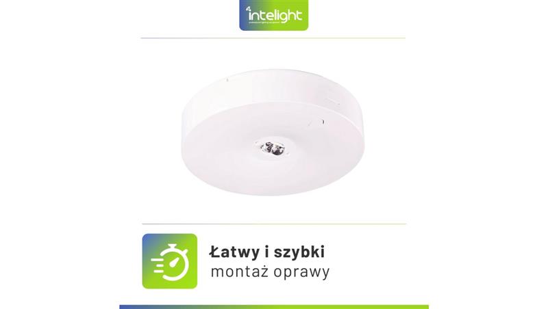 Oprawa awaryjna natynkowa Starlet Round LED SC 150 A 3H MT IP20 / 91699-57098