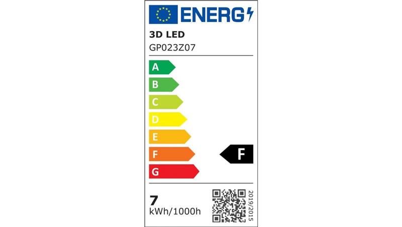 Żarówka LED 7W E27 620lm Zimna 6500K / GP023Z07-48089
