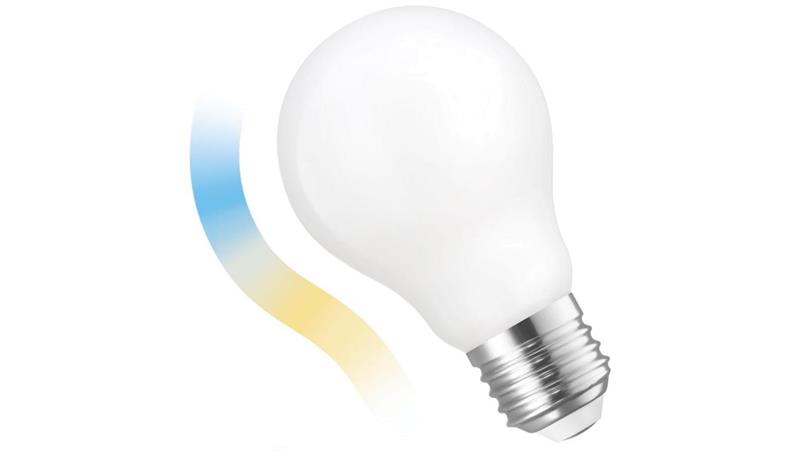 Żarówka filamentowa LED E27 230V 5W biała mleczna CCT+DIMM 560lm Sterowana WiFi-48492