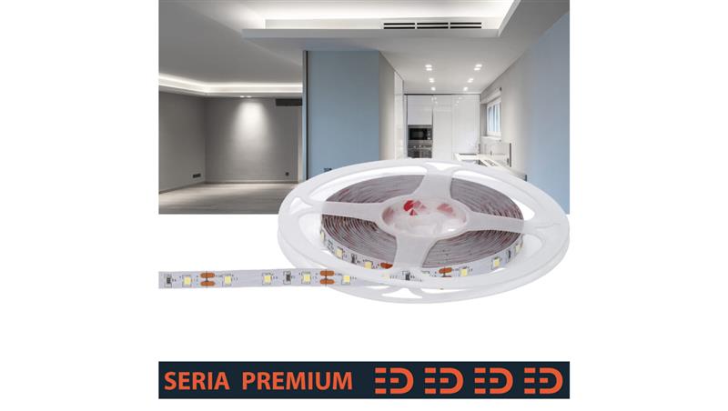 Taśma Premium 12V 60led 6000-7000K 500lm SMD2835 (100) PL3Y-59227
