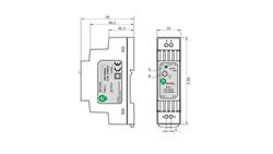 Zasilacz na szynę DIN 24V 15W-50957