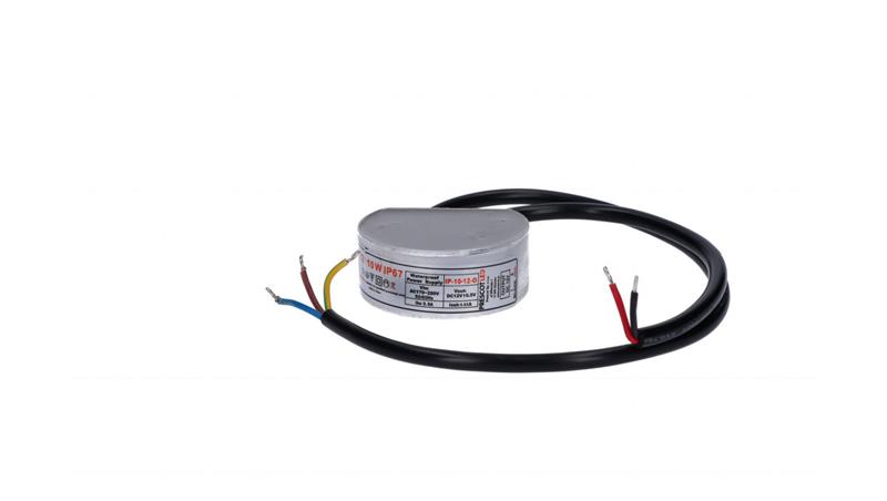 Zasilacz hermetyczny do puszki 12V 10W przewód 200/350-50960