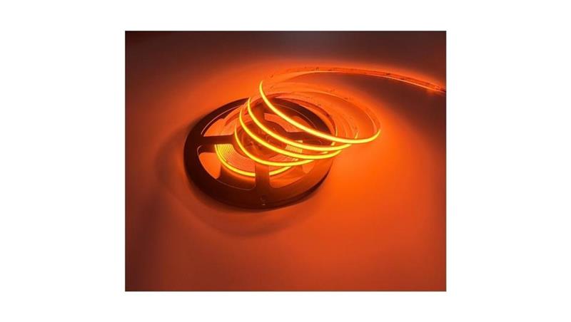 Taśma LED COB 480LED 9W/m POMARAŃCZOWA IP20 /5m/ PREMIUM-58563