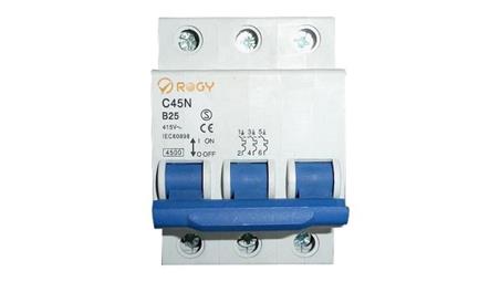 Wyłącznik nadprądowy 3P 10A B C45N 28171-17370