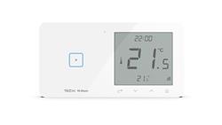 SINUM WSR-01L Regulator pokojowy + włącznik jednopolowy lewy kolor: Biały-27368