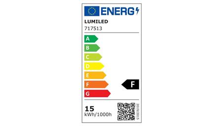 Żarówka LED G53 AR111 15W = 100W 1521lm 3000K Ciepła 24 12V DC Srebrna LUMILED-48970