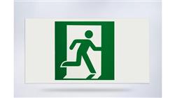 Piktogram folia biała, wzór prosty, 153x337 mm - PI22-56553