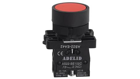 Przycisk sterowniczy czerwony STOP XB2 AS22-EA42-3268