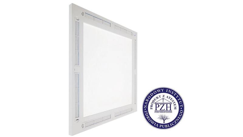 oprawa przepływowa wstropowa panel LED 36W oczyszczacz powietrza hybryda ASEPTICA ACTIV / nano-59408 oprawa przepływowa wstropowa panel LED 36W oczyszczacz powietrza hybryda ASEPTICA ACTIV / nano-59408