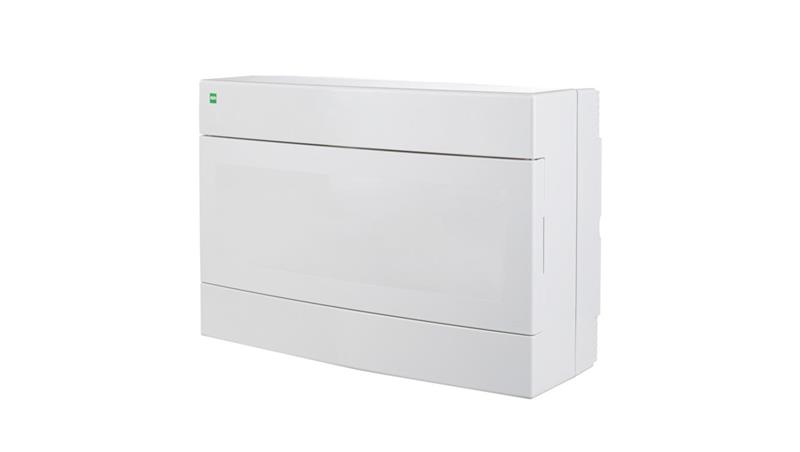Rozdzielnica modułowa natynkowa AREO PE+N 1x18 IP40 biały 3650-00-69296