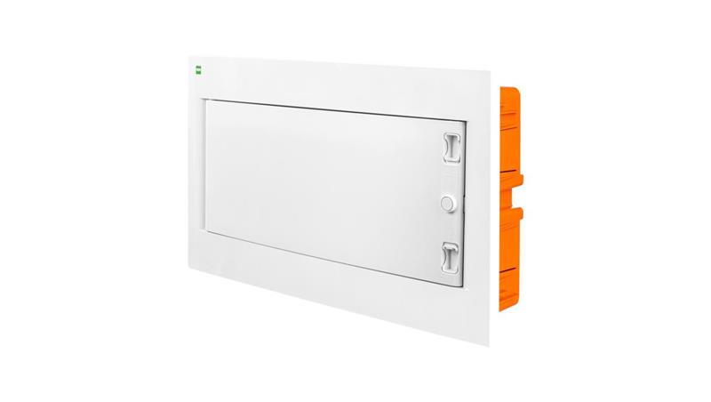 Rozdzielnica modułowa podtynkowa AREO PE+N 1x18 IP40 biały 3660-00-69355