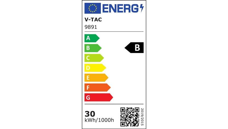 Projektor LED 30W 5550lm 6500K Dioda SAMSUNG 185LM/W IP65 Czarny 5 Lat Gwarancji 9891-52325