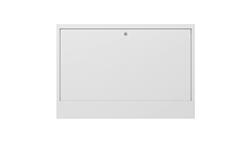 Szafka natynkowa ORN-5 do montażu rozdzielacza hydraulicznego na 12 obwodów grzewczych 845x121x580mm biała-75113