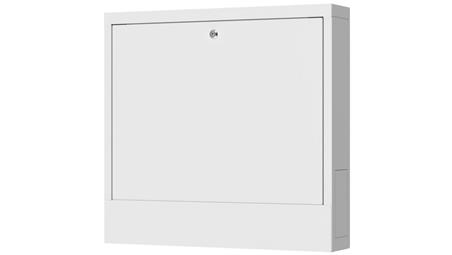 Szafka natynkowa ORN-3 do montażu rozdzielacza hydraulicznego na 8 obwodów grzewczych 615x121x580mm biała-75115