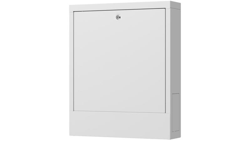 Szafka natynkowa ORN-2 do montażu rozdzielacza hydraulicznego na 6 obwodów grzewczych 485x121x580mm biała-75116